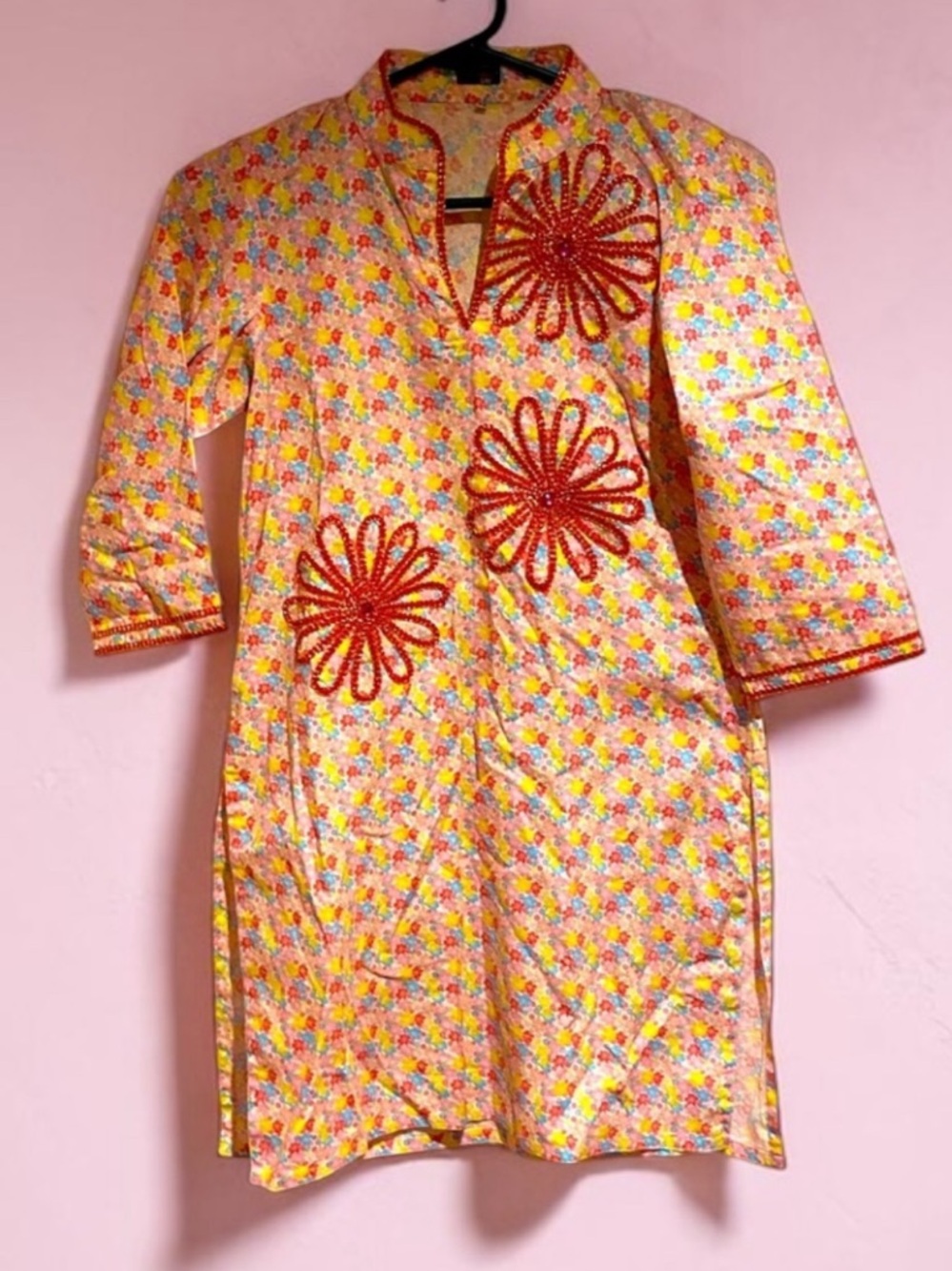 Adorable Indian ethnic sari dress by Charka